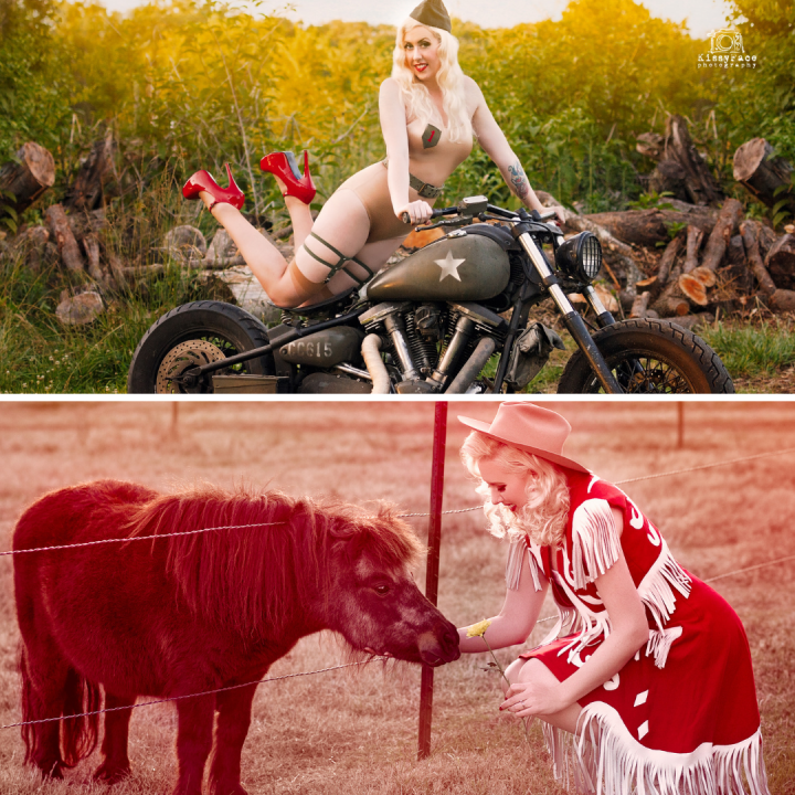 Vintage inspired Glamour Photography
